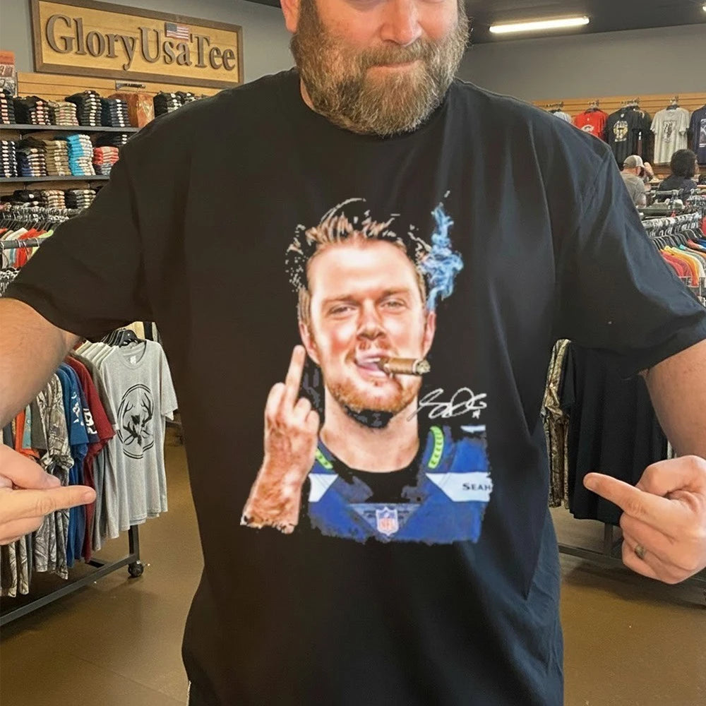 Funny Ernest Jones Sam Darnold Middle Finger Shirt