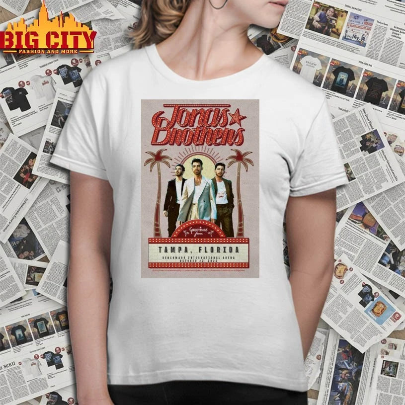 Funny Jonas Brothers October 22 2025 Amalie Arena, Tampa, FL Poster Shirts