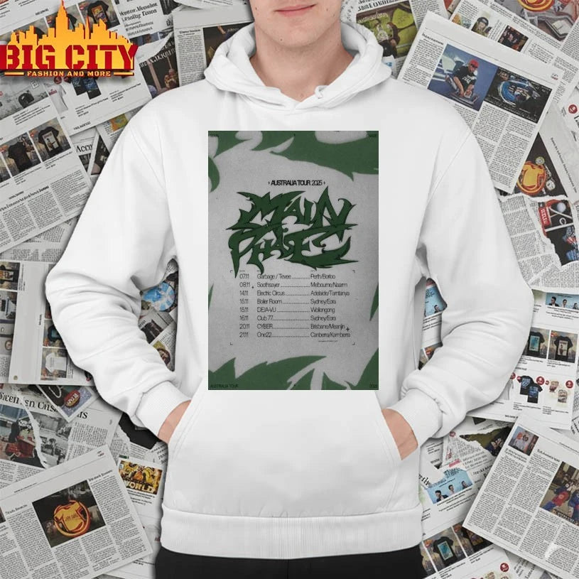 Funny Main Phase Australia Tour 2025 Poster shirts