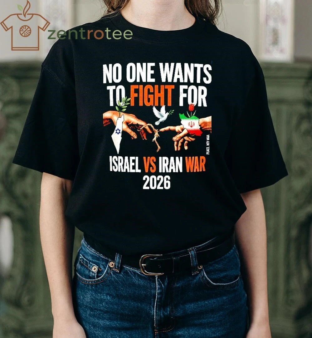 Funny Nkctees Drop 2026 THE FRAGILE PEACE Tee (Israel &amp; Iran Concept) tee