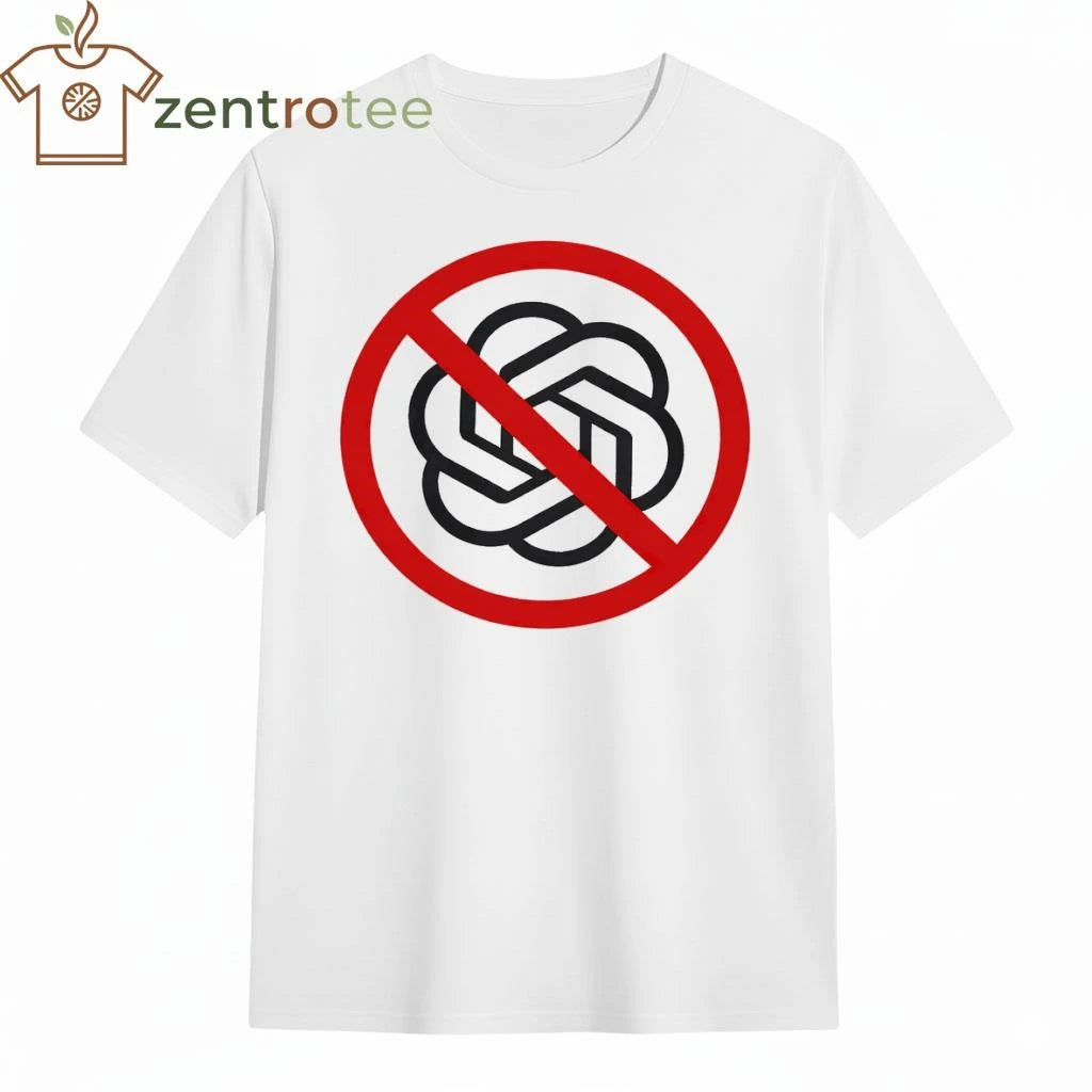 Funny No Chatgpt tee