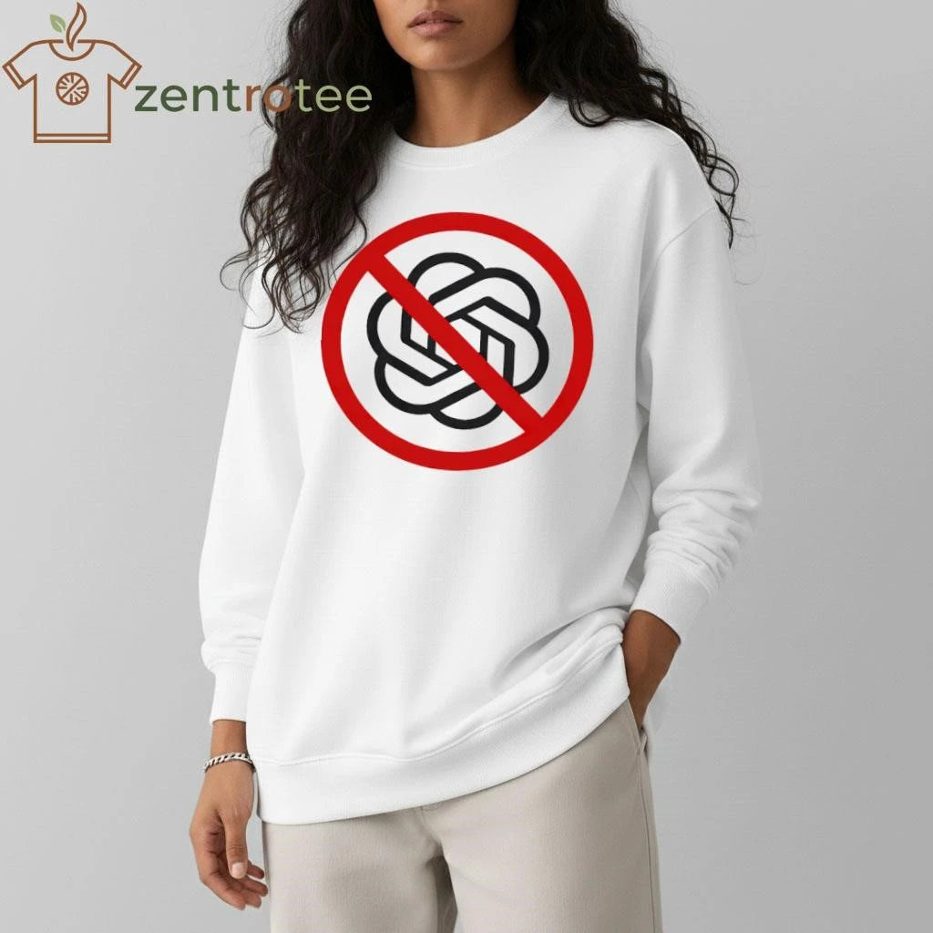 Funny No Chatgpt tee