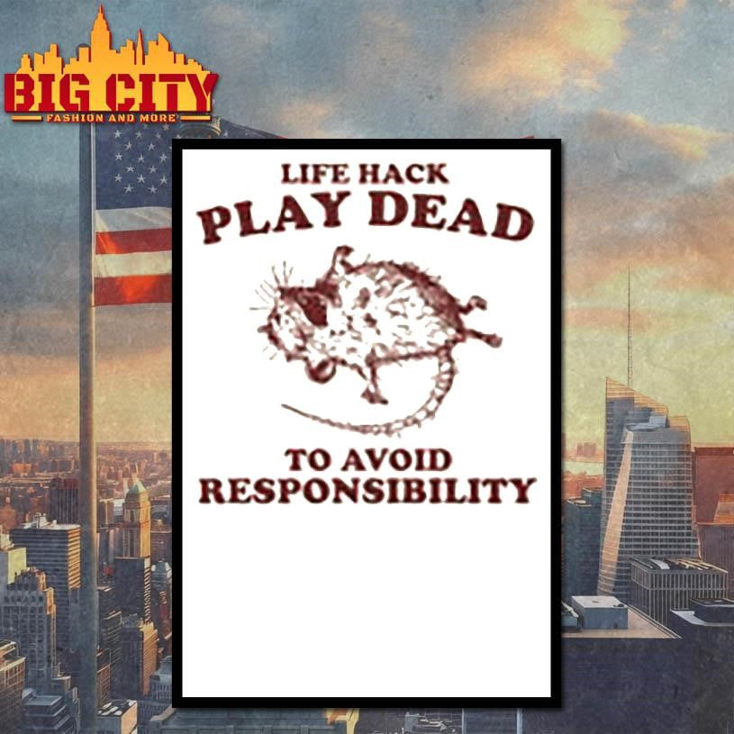 Funny Opossum Play Dead Shirt