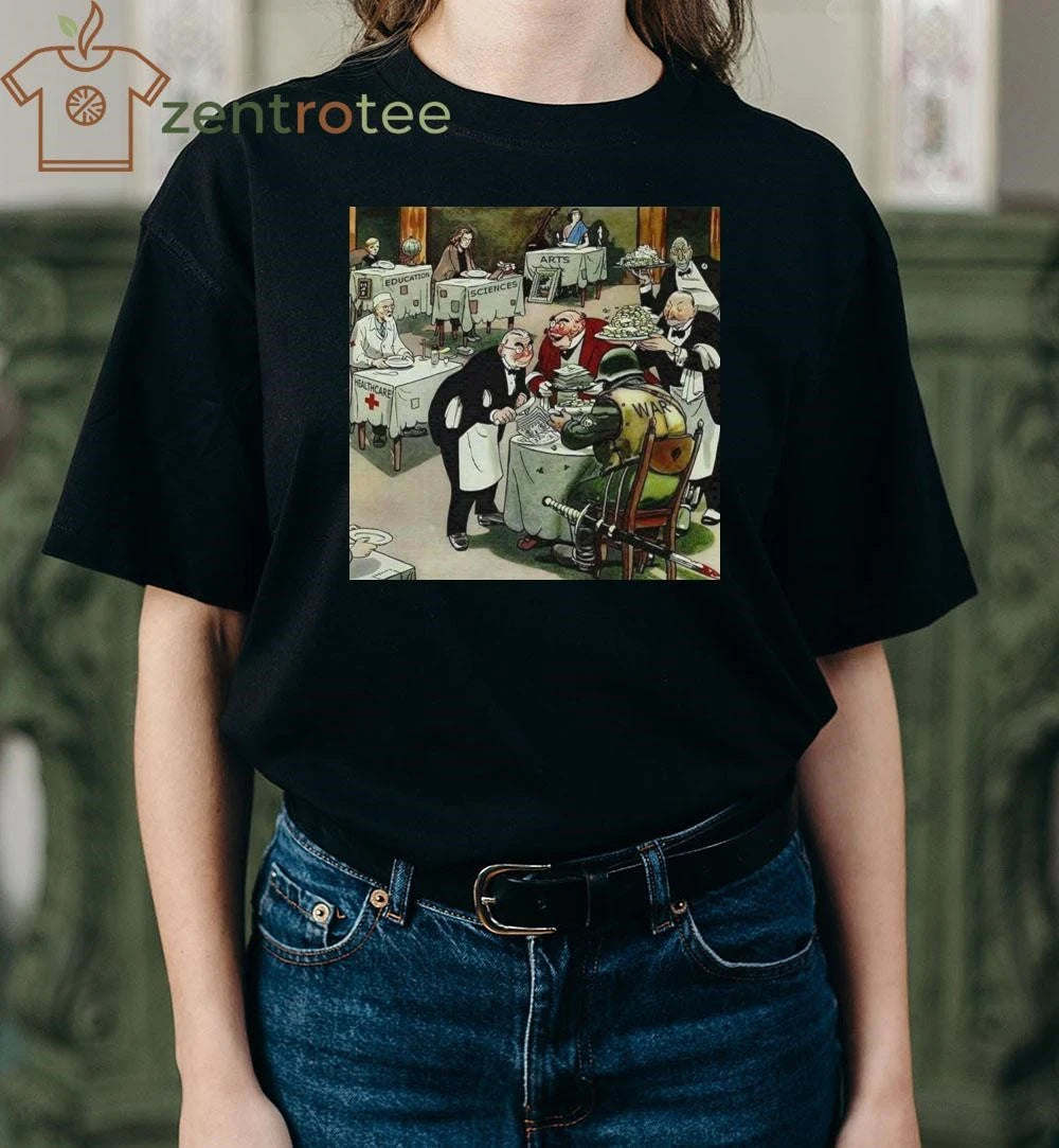 Funny Paint War Party Restaurant tee