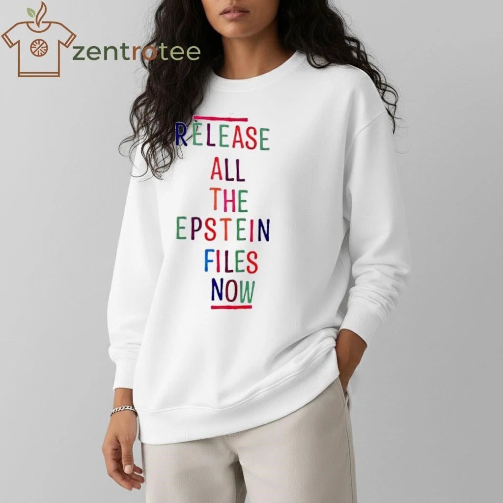 Funny Release all the Epstein files now tee