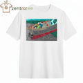 Funny USA enterprise ship oil war Trump tee