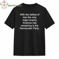 Funny With the defeat of Iran the only major enemy America has remaining is the Democratic Party tee