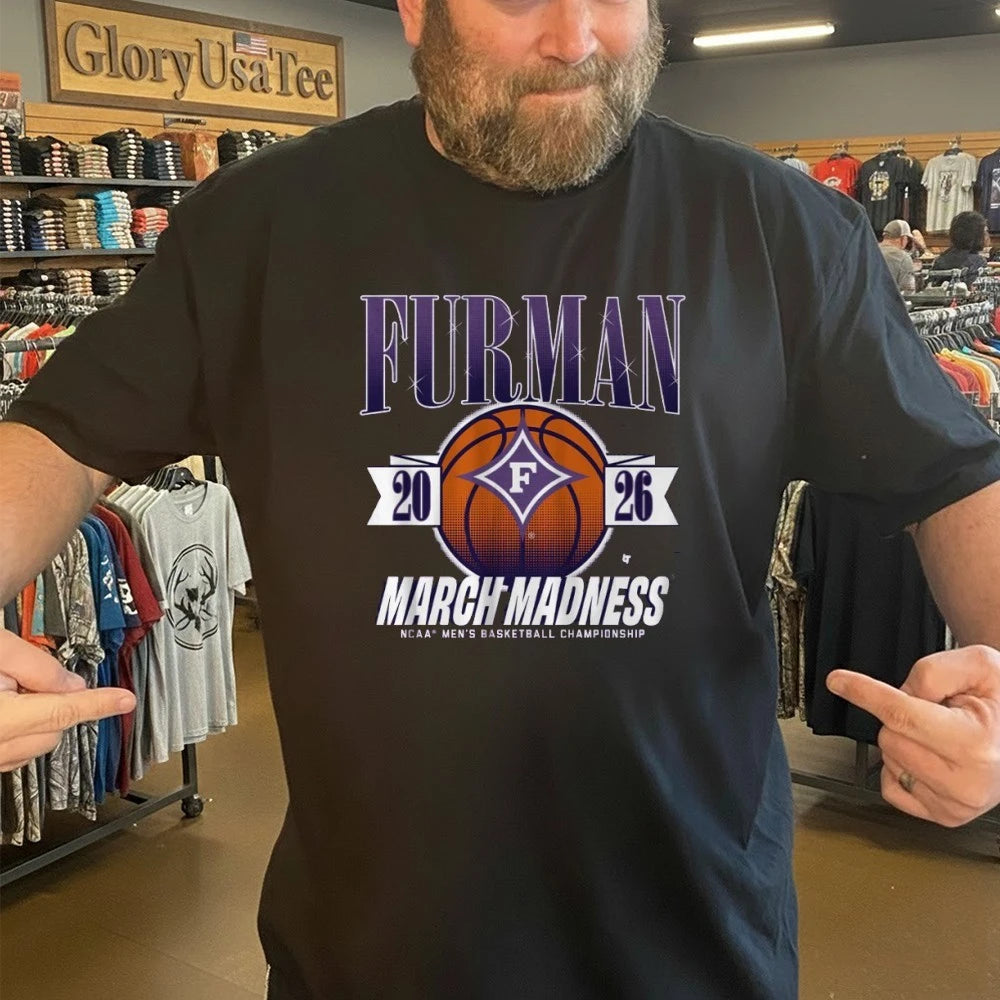 Furman Paladins MBB 2026 March Madness NCAA Men’s Basketball Championship Shirt