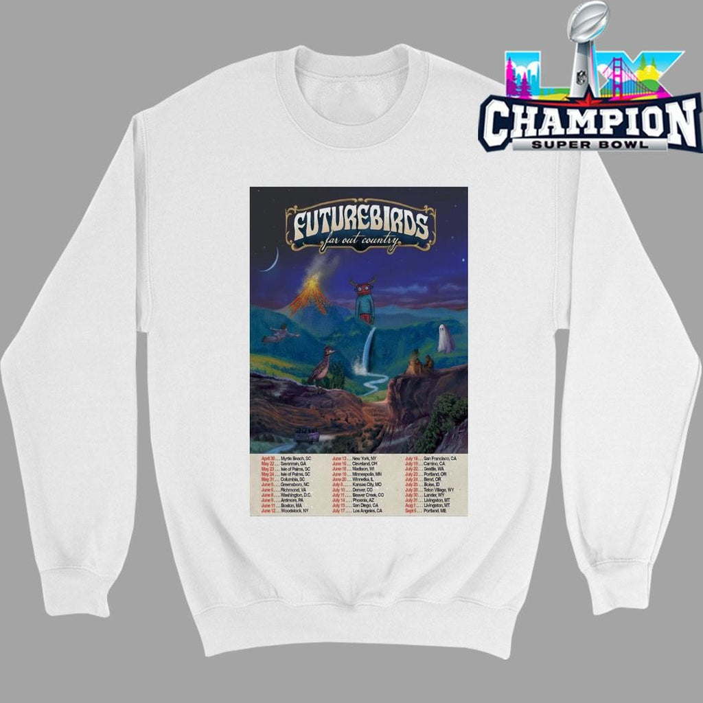 Futurebirds For Out County 2026 Shows Shirt