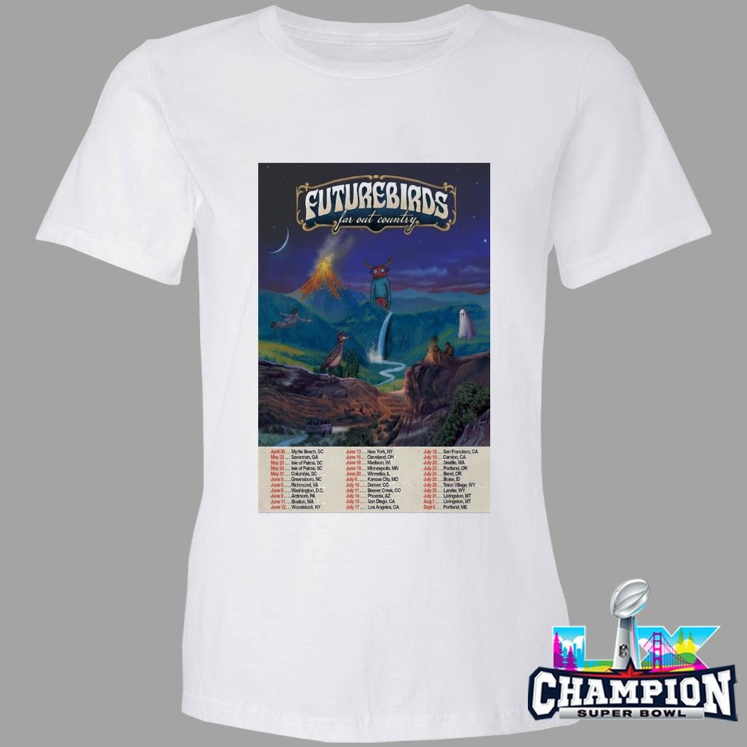 Futurebirds For Out County 2026 Shows Shirt