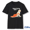 Fuuny Keep Going Monkey Punch Baby Monkey Holding Plush Toy Japanese Graphic shirt