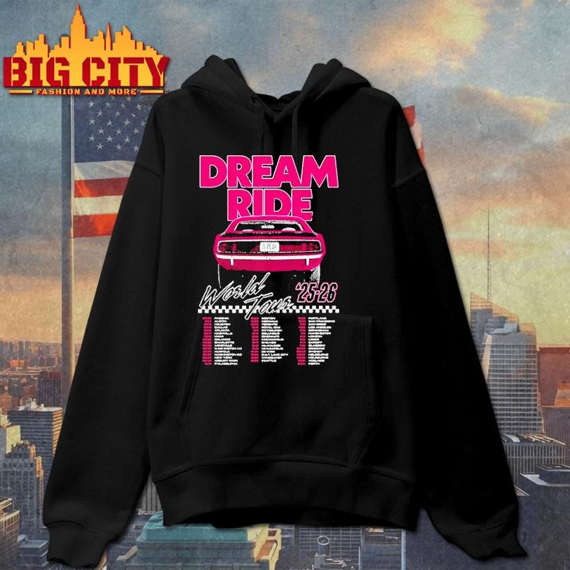 G Flip Dream Ride World Tour 2025 2026 Dates Car Shirt