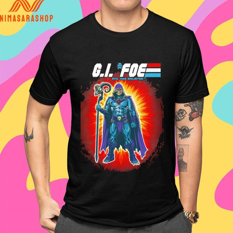 G.I. Foe Evil Has Enlisted Shirts