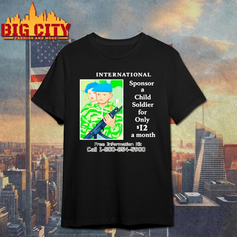 G59 Sponsor A Child Soldier 2025 New Shirt