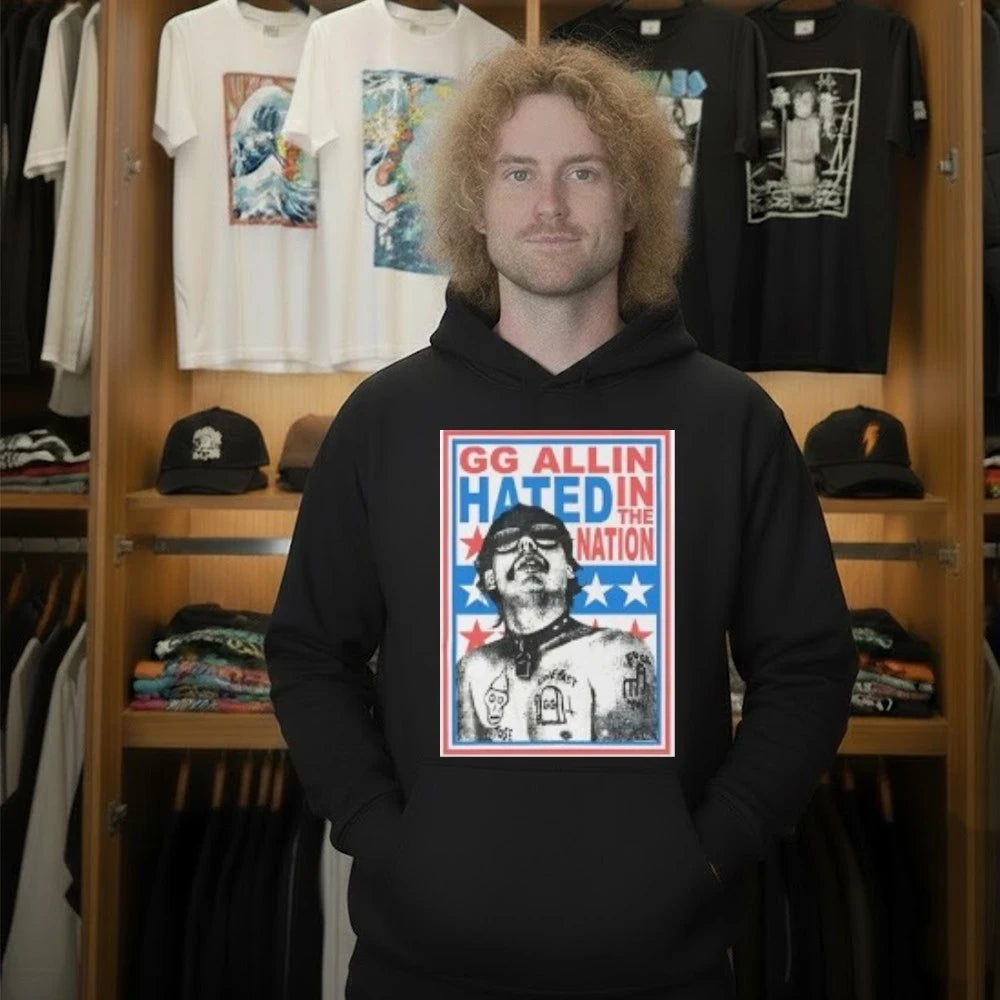GG Allin Hated In The Nation Shirt