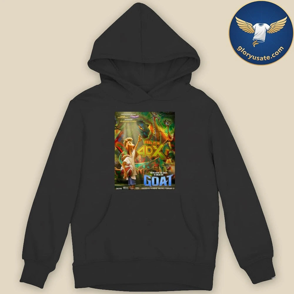 GOAT Movie 4DX New Poster February 13 2026 Poster Shirt