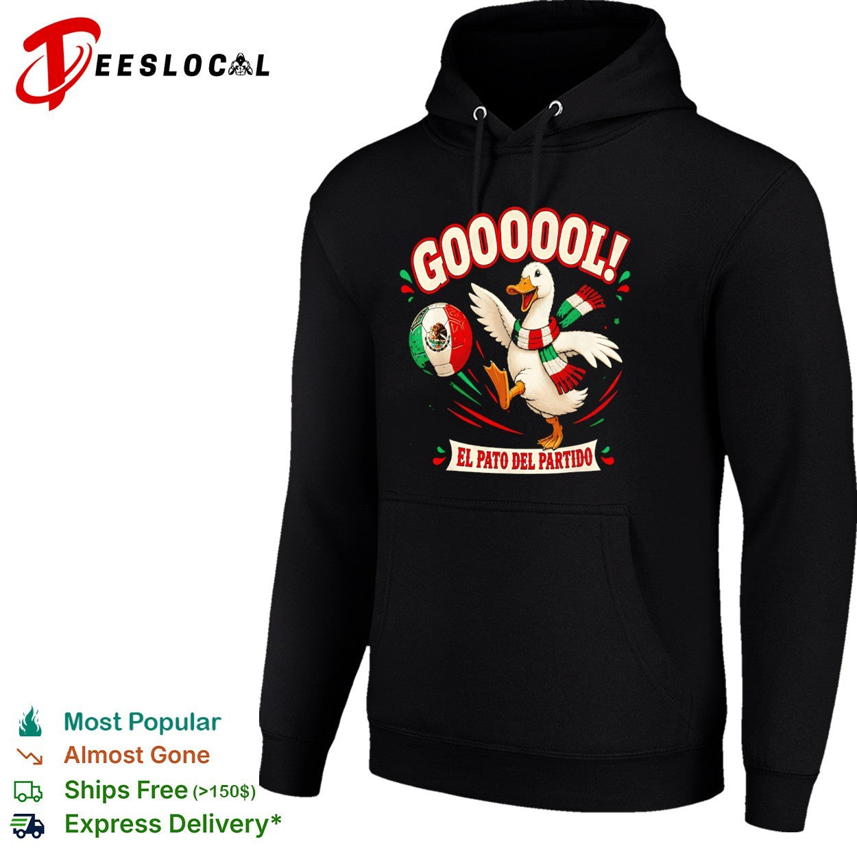 GOOOOOL El Pato del Partido Mexico Soccer Duck Shirt