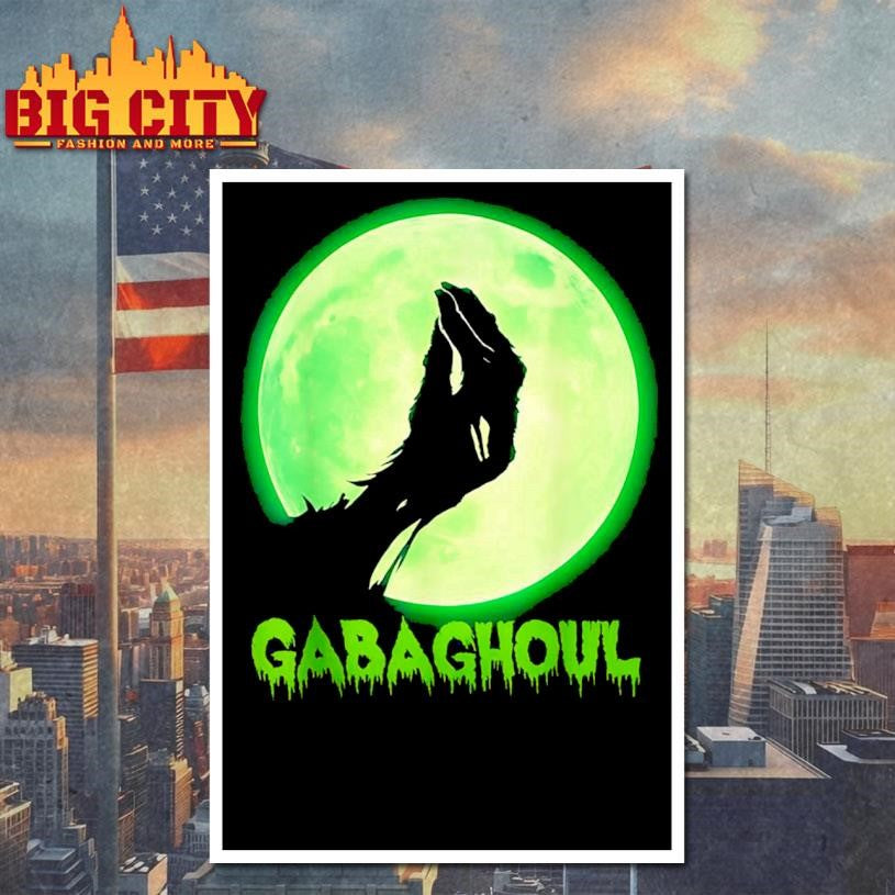 Gabaghoul Funny Hand Moon Italian Joke Halloween Shirt