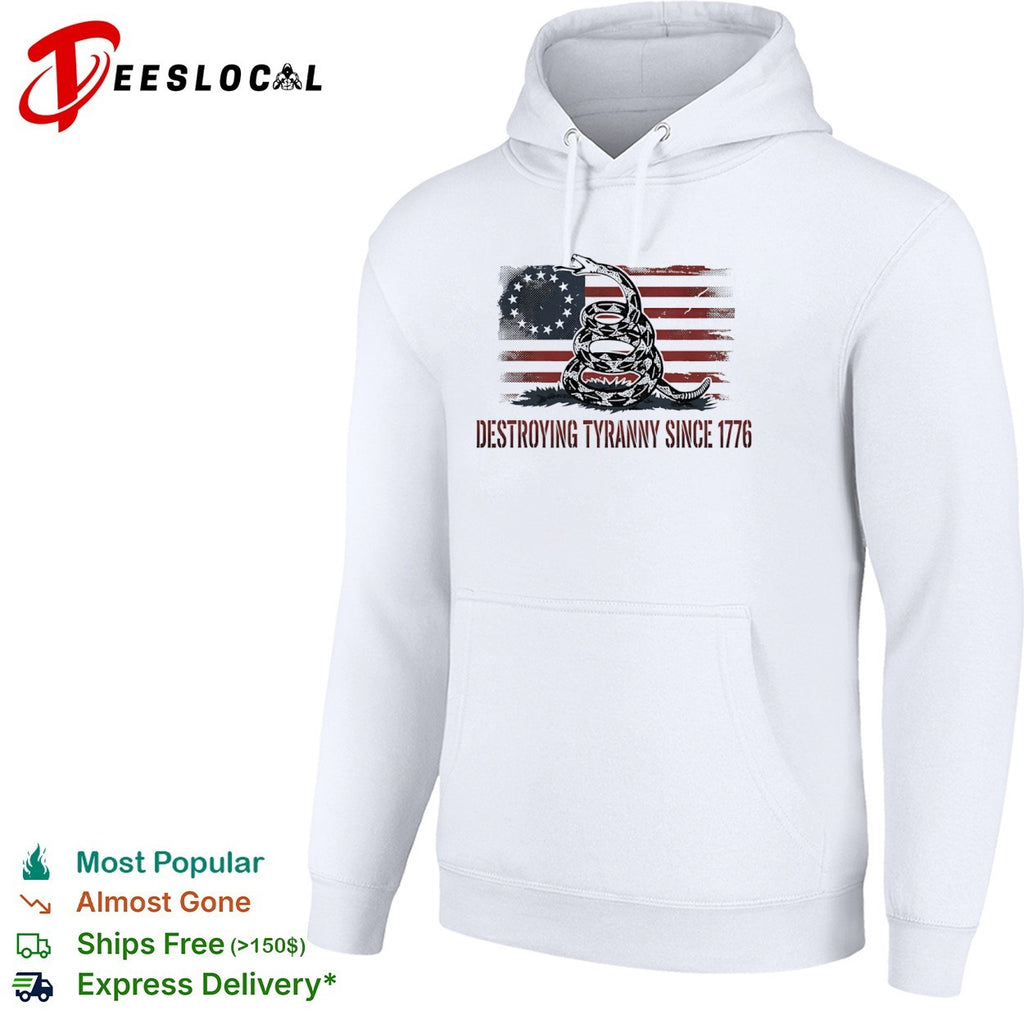 Gadsden Flag Destroying Tyranny Since 1776 American shirt