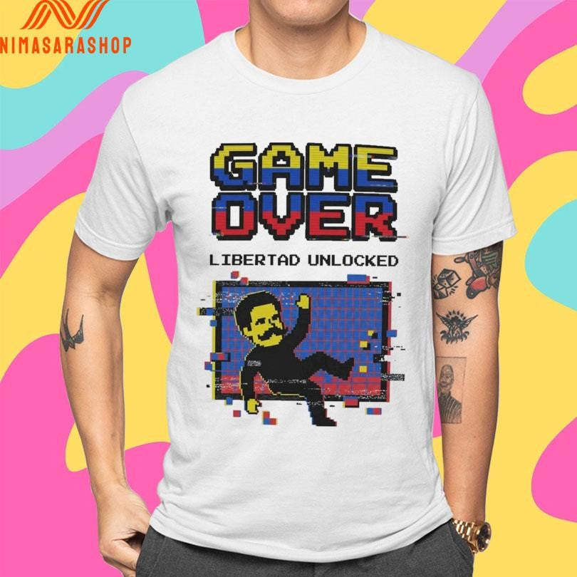 Game Over Dictator Maduro Libertad Unlocked 2026 Shirts
