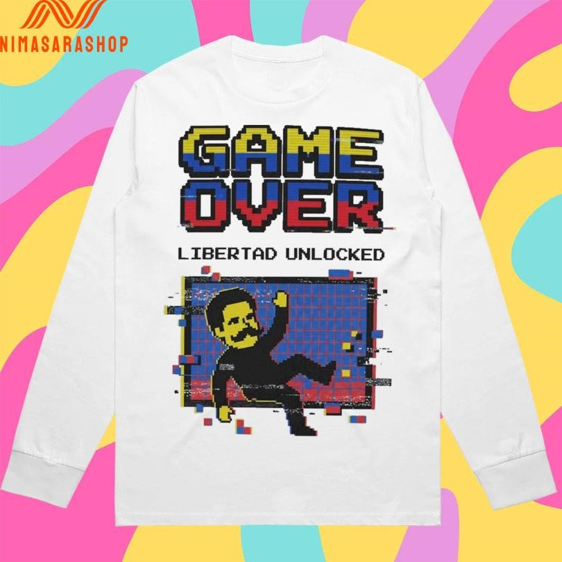 Game Over Dictator Maduro Libertad Unlocked 2026 Shirts