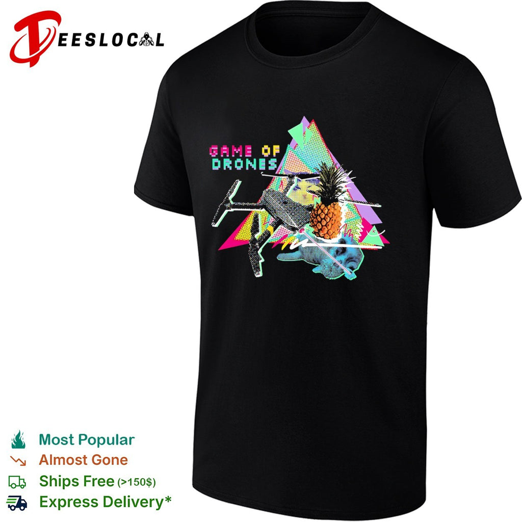 Game of Drones pineapple shirt