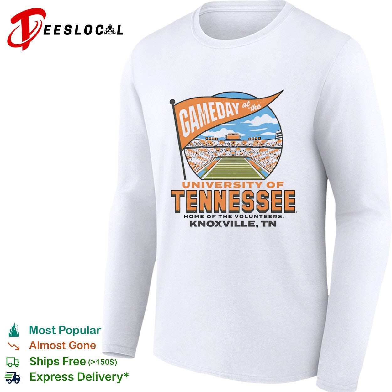 Gameday at the University of Tennessee Volunteers Knoxville TN shirt
