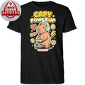Gamer Capybara Retro 8-Bit Pixel Shirt
