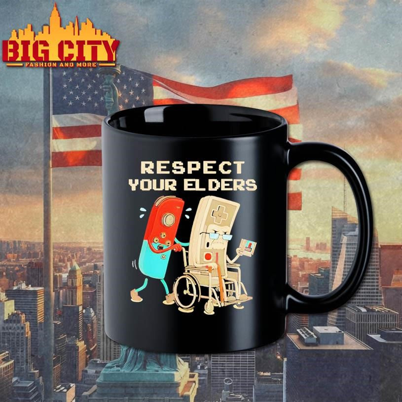 Gamer Respect Your Elders Shirt