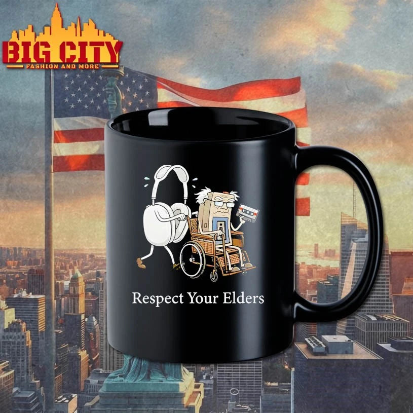 Gaming &amp; Tech Focus Respect Your Elders shirt