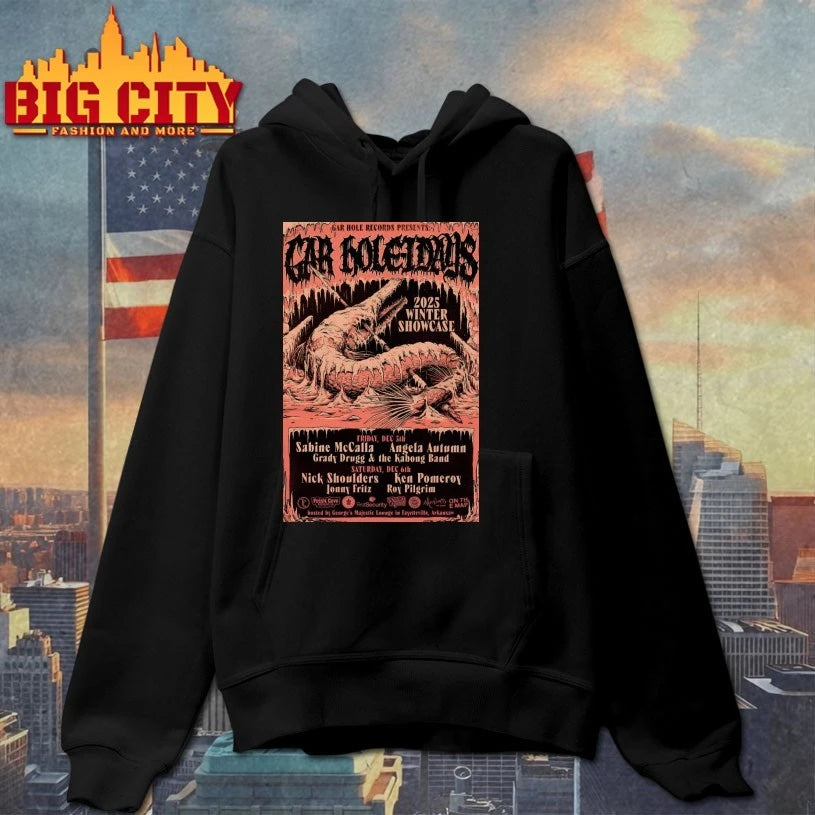 Gar Hole Records Fayetteville AR, December 5-6 2025 Poster Shirt