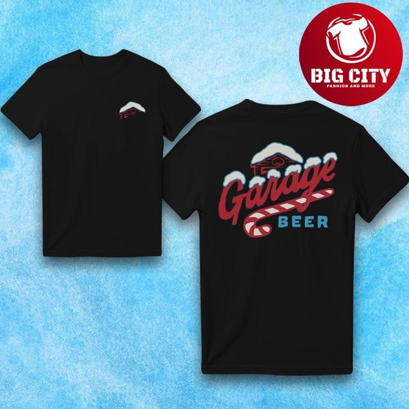 Garage Beer Christmas 2025 Two Sided Shirt