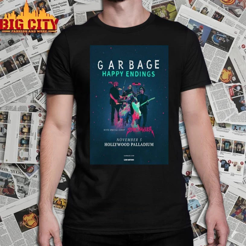 Garbage Tour Nov 05 2025 Los Angeles, CA Poster shirt
