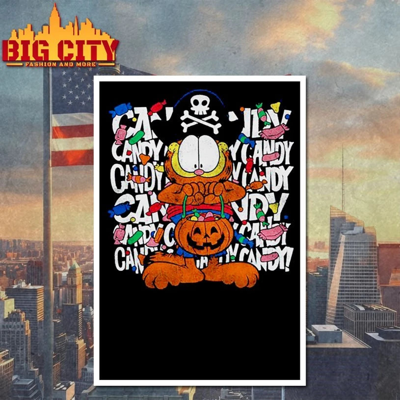 Garfield Fright-Rags Candy Candy Candy shirt