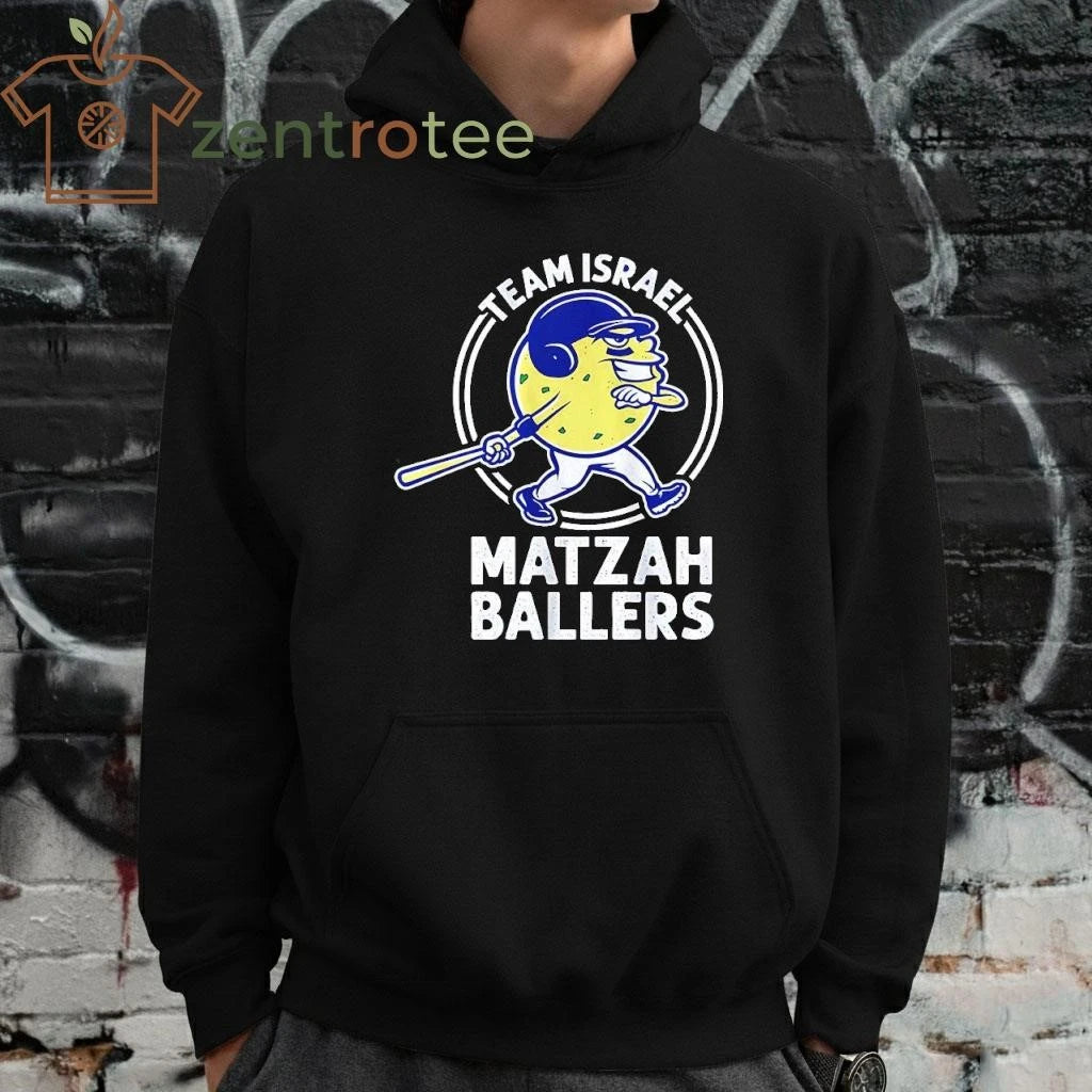 Garrett Stubbs Matzah Ballers baseball tee