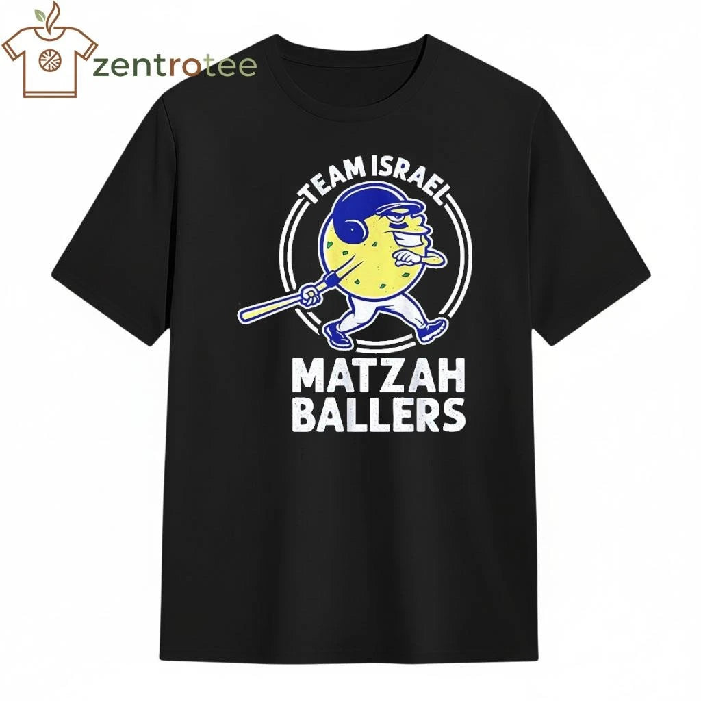 Garrett Stubbs Matzah Ballers baseball tee
