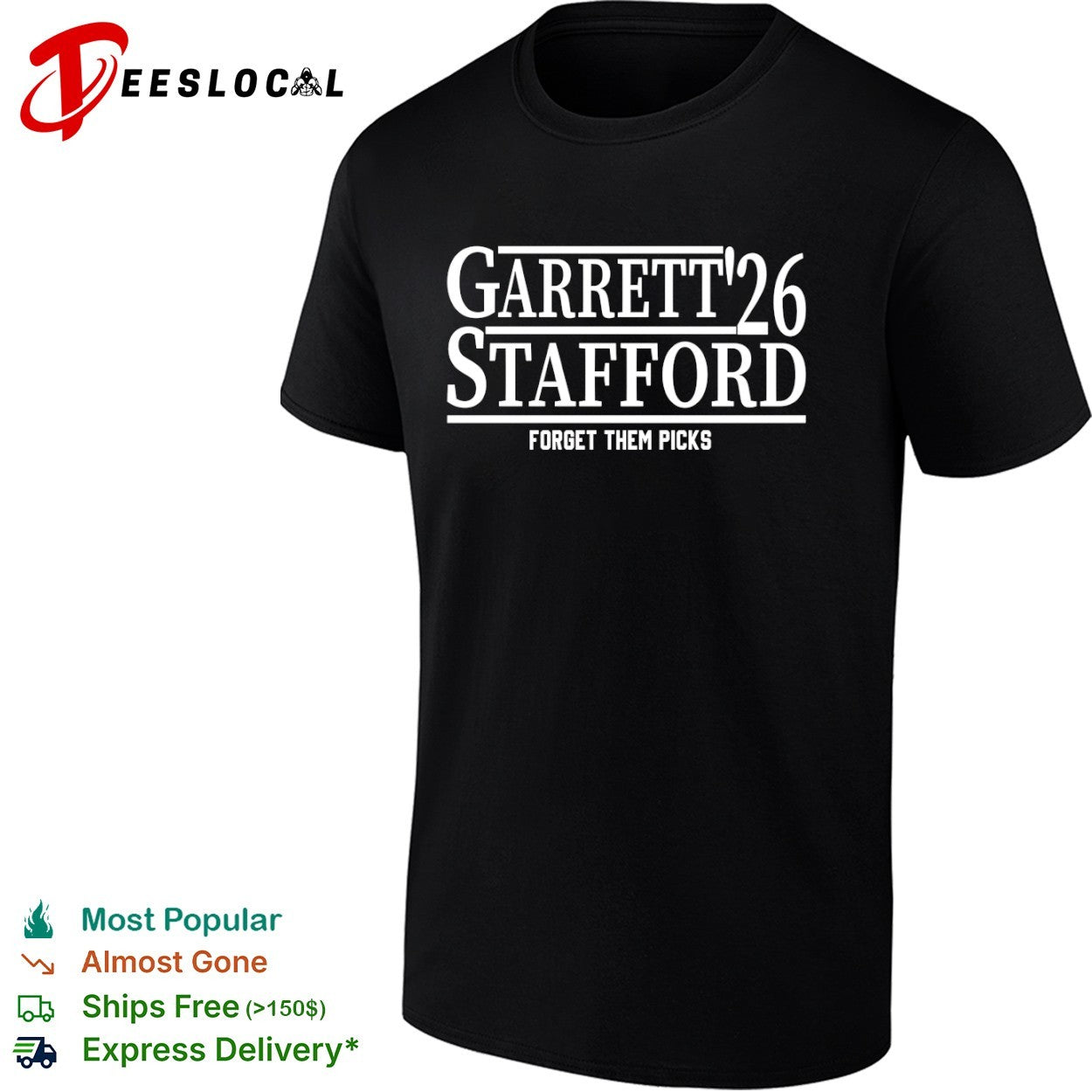 Garrett Wilson and Stafford New York Jets NFL parody forget them picks shirt