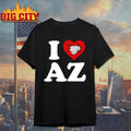 Gatecreeper I Heart AZ Shirt