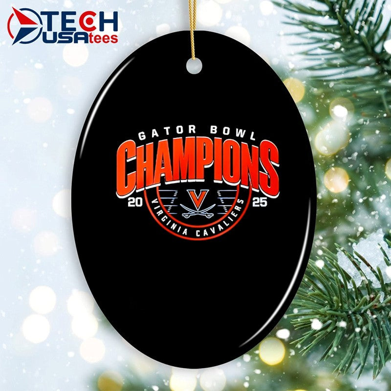 Gator Bowl Champions Virginia Cavaliers 2025 logo shirt