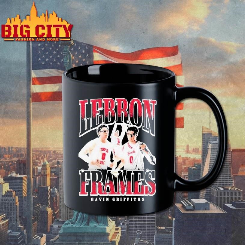 Gavin Griffiths Lebron Frames Temple Owls Shirt
