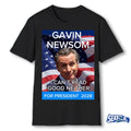 Gavin Newsom I Can’t Read Good Neither For President 2028 Poster shirt