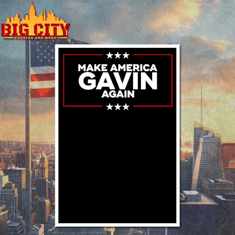 Gavin Newsom Make America Gavin Again Shirt