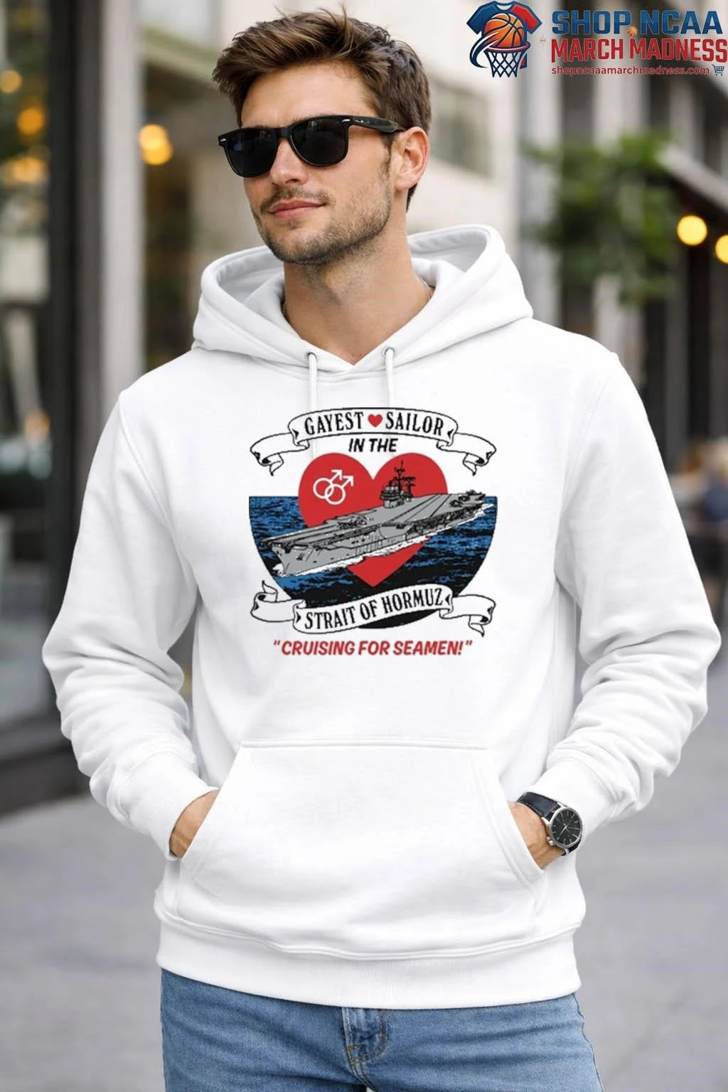 Gayest Sailor In The Strait Of Hormuz Tee Shirt