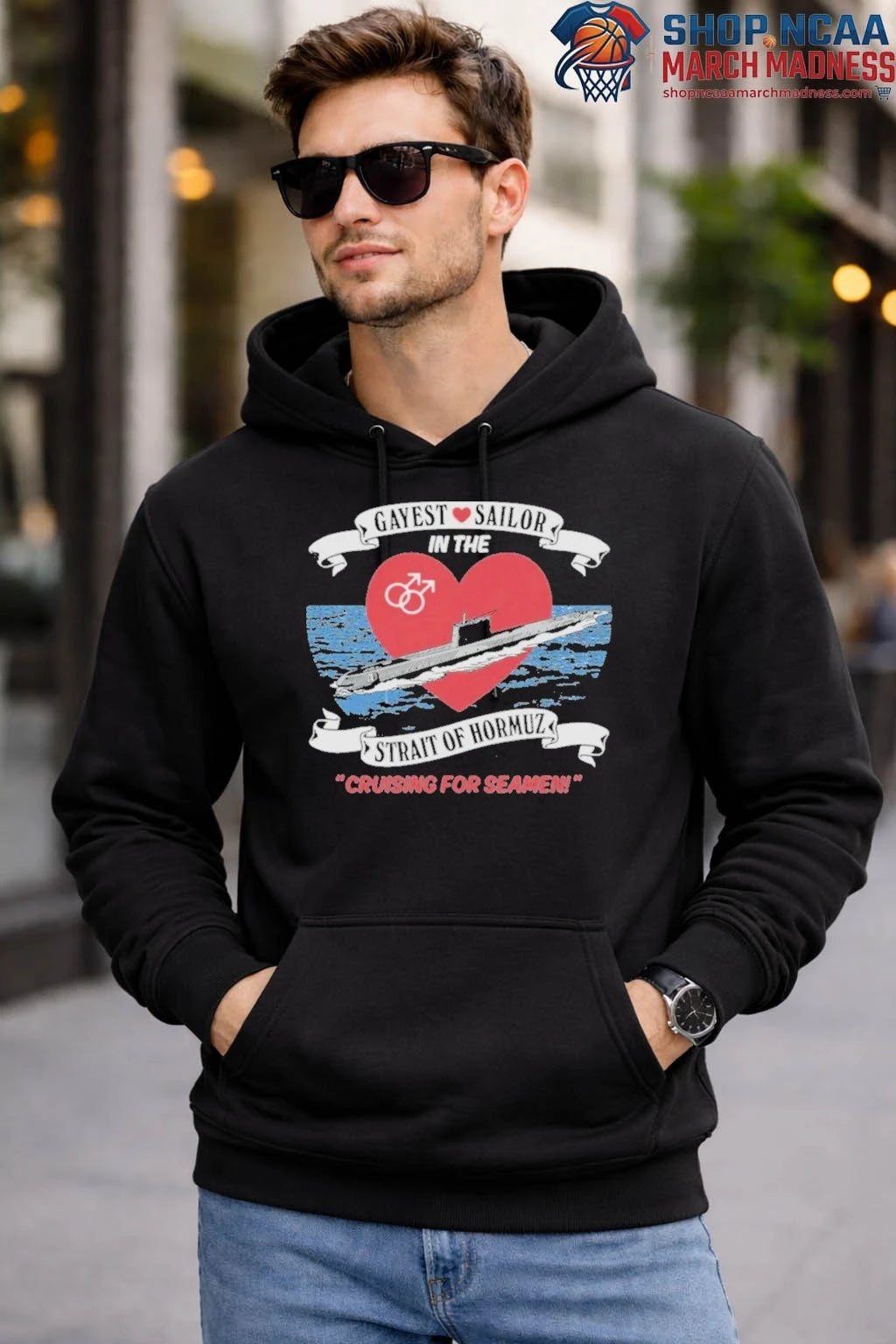 Gayest Submarine Sailor In The Strait Of Hormuz T Shirt