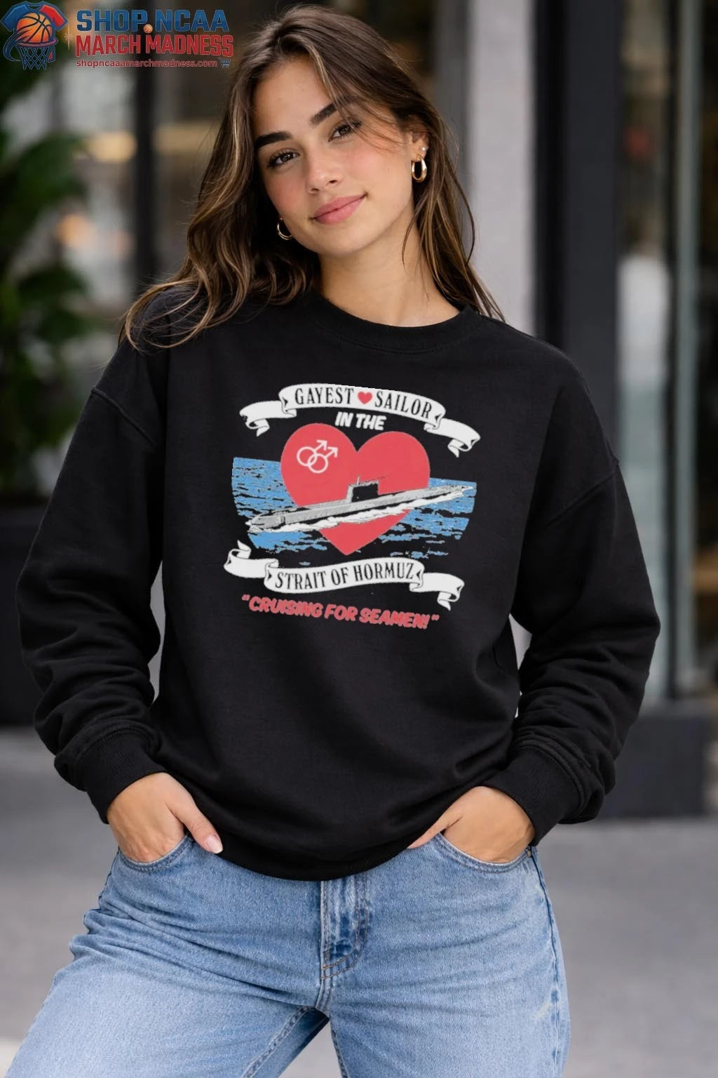Gayest Submarine Sailor In The Strait Of Hormuz T Shirt