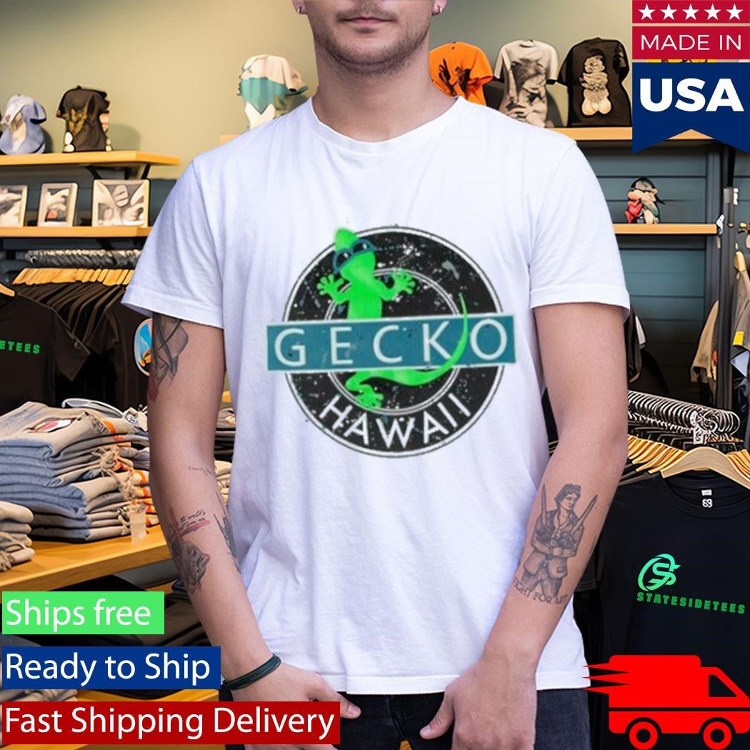 Gecko Hawaii Vinyl Future Shock Shirt
