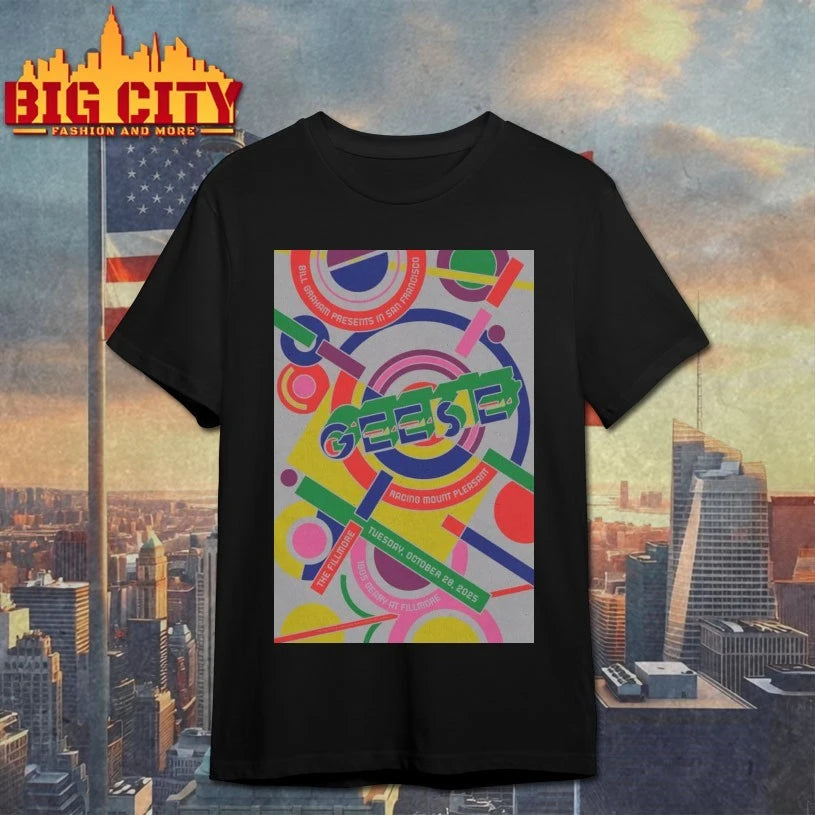 Geese Oct 28 2025 The Fillmore, San Francisco Poster Shirt