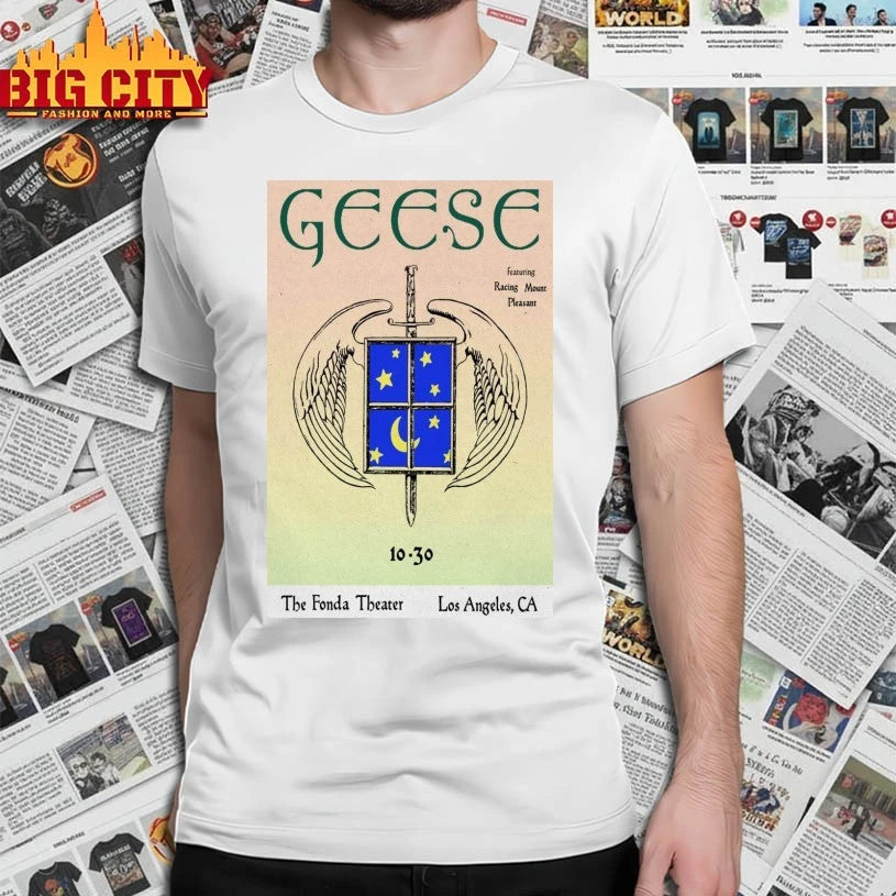Geese Oct 30, 2025 Fonda Theatre, Los Angeles, CA Poster shirt