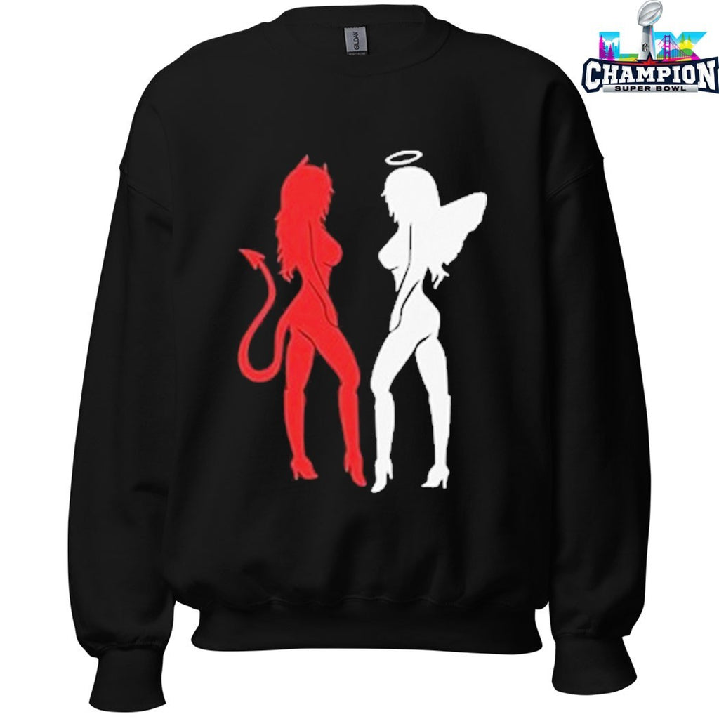 Gemini Horoscope Red Devil White Angel T-Shirts