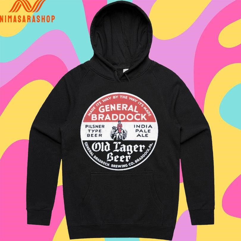 General Braddock Old Lager Beer Pilsner Type Beer India Pale Ale Shirts